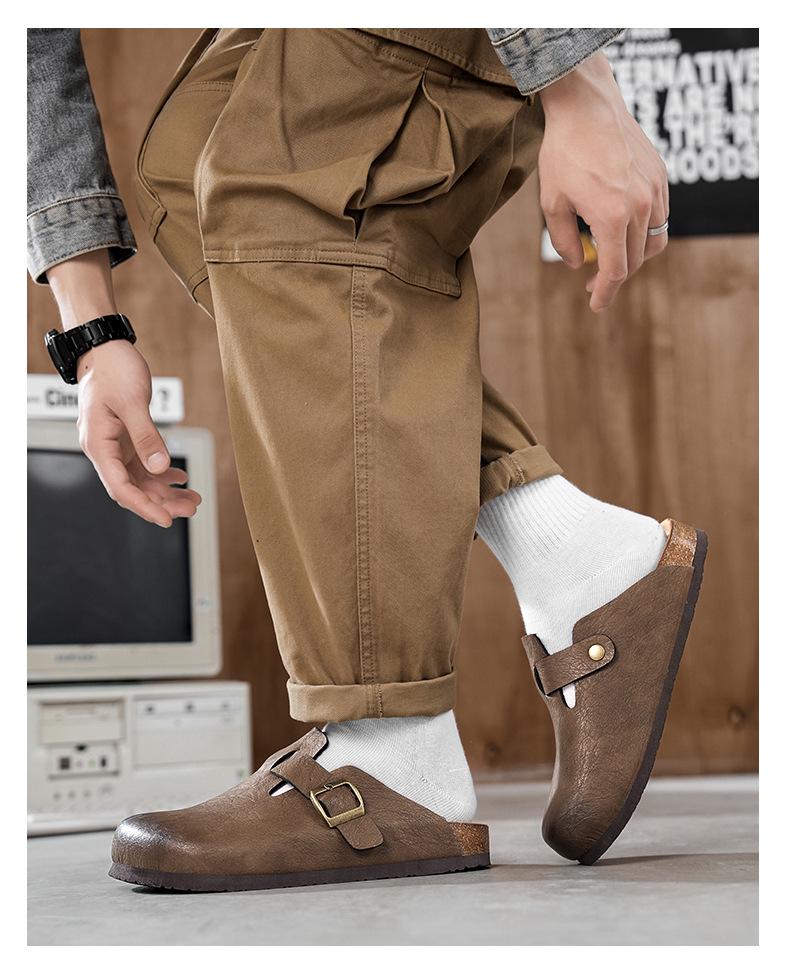 Klassische 2025 Birken Kork Pantoletten: Vielseitige Vier-Jahreszeiten-Mules für Männer und Frauen