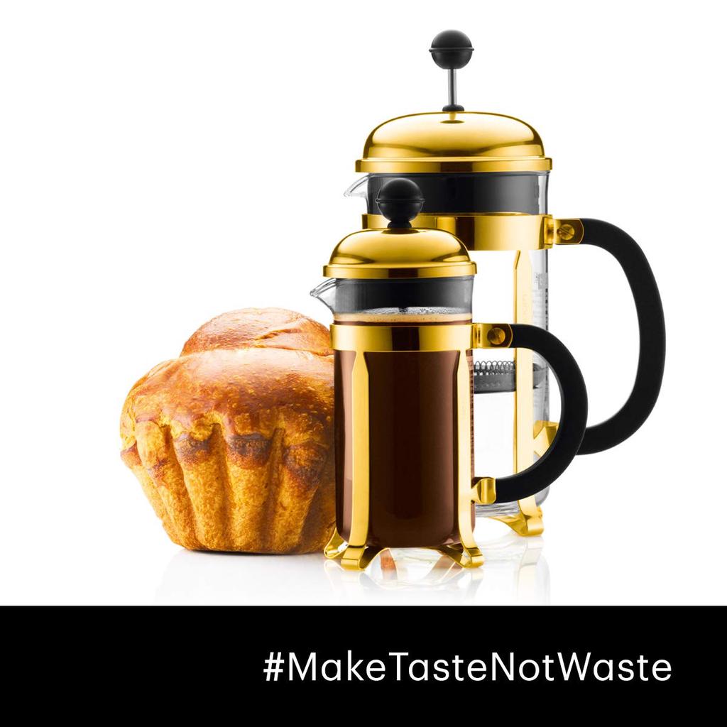 BODUM CHAMBORD French Press Coffee Maker, 350ml, Silver [Authentic] 1923-16J