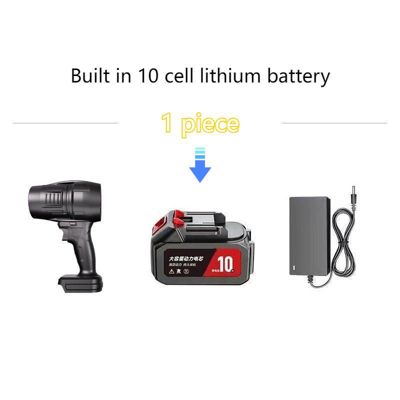 High-Thrust Turbine Air Gun, High-Speed High-Power Handheld Jet Fan Blower