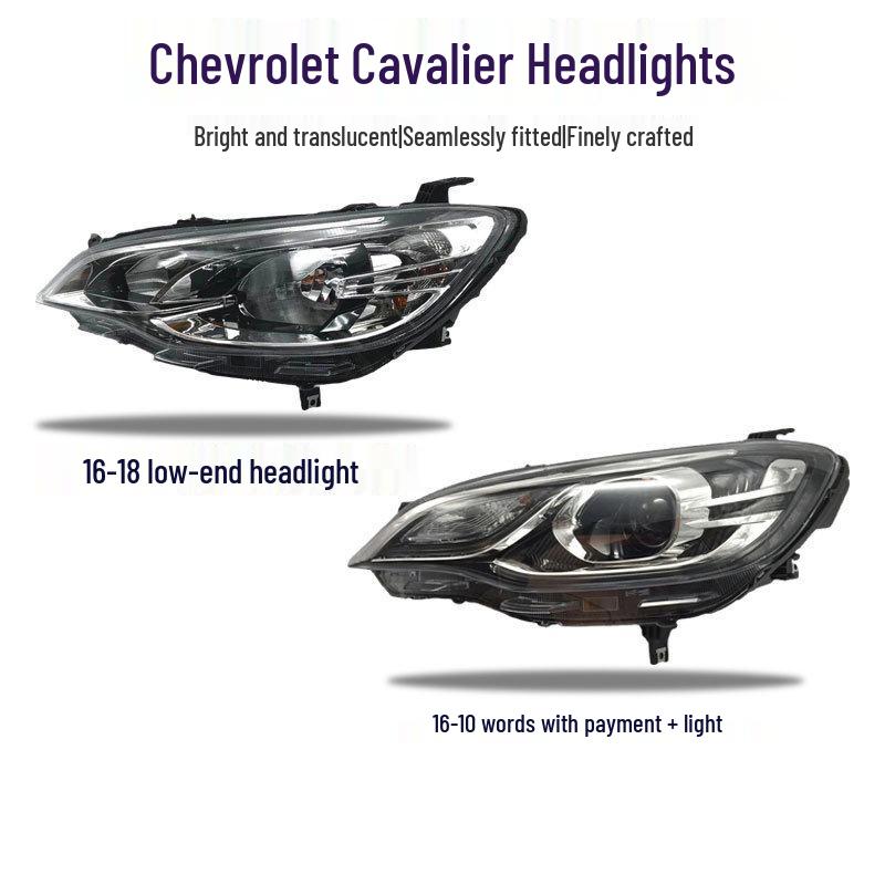 

Compatible Headlight Cover for 2016-2019 Chevrolet Cavalier High/Low Beam Standard (Brand) Right