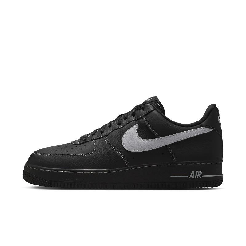Nike Air Force One Men s Sneakers Flat-soled Shoes NIKE AIR FORCE 1 HQ2037 35.5 чёрный