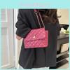Stylish Pu Leather Ladies Shoulder Bag Summer 2023 Trendy Crossbody Chain Bag
