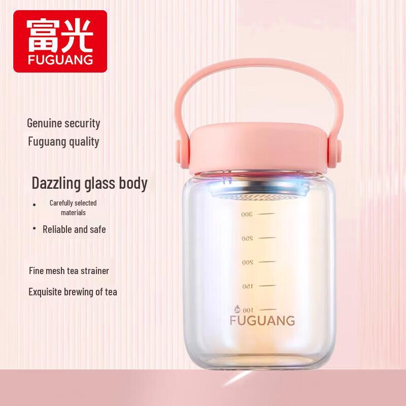 FUGUANG Large Capacity Glass Office Mug