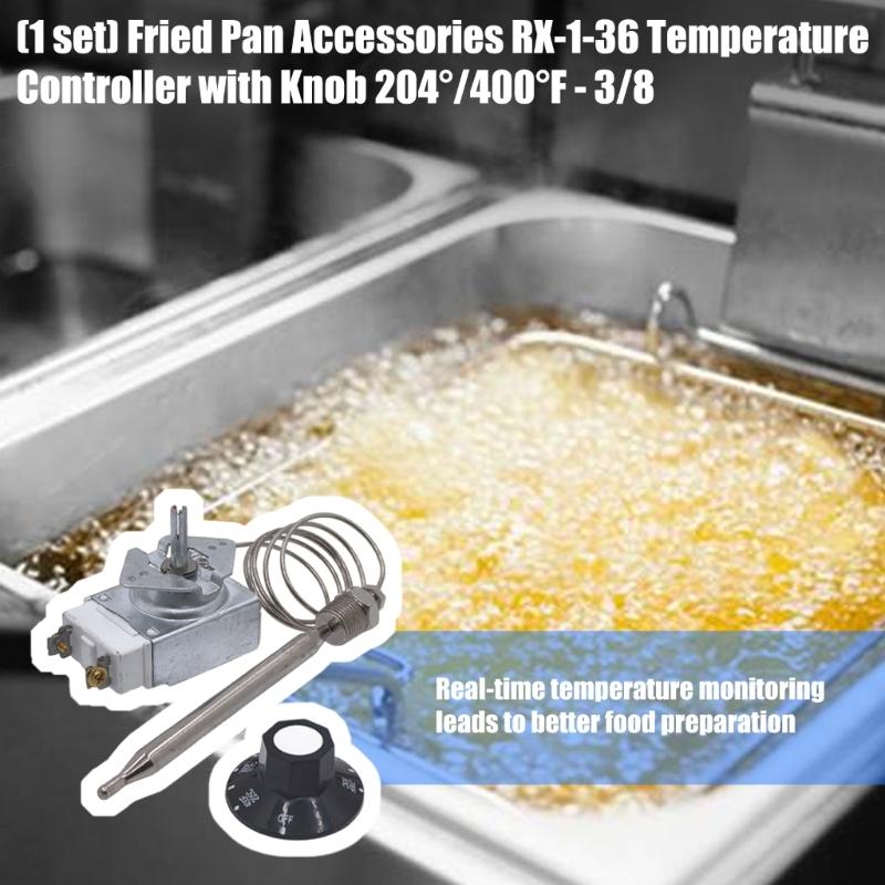 Fritteuse Temperaturregelung Stahl Temperaturregelung 204℃/400°F 1/4" NPT RX-1-36 Thermostat für 60125401