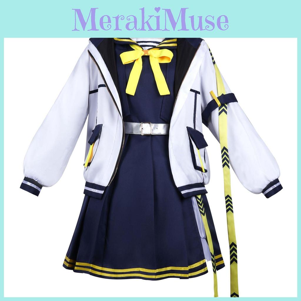 Vtuber Hoshimati Hololive Suisei Cosplay Costume Anime Exhibition Roleplay Set