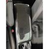 For Toyota Camry 2024 2025 Carbon Fiber Car Center Armrest Box Panel Cover Trim Interior Mouldings Accessories