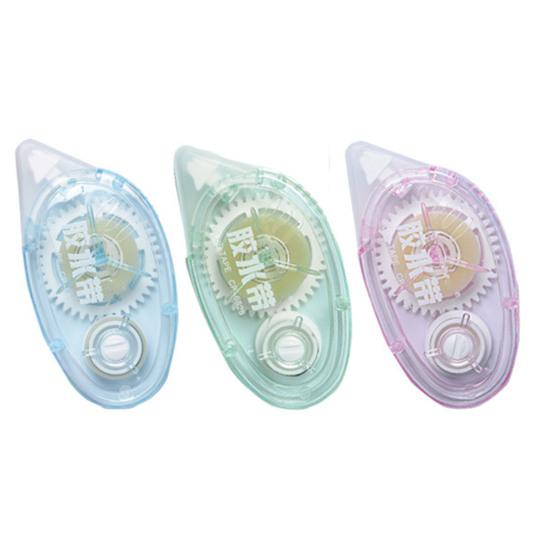 Double Sided Tape Roller Mess-Free Application Compact Size Portable Adhesive Scrapbook Tape Dispenser Runner Office Supplies