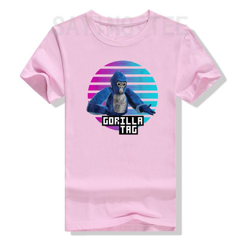 Retro Gorilla Tag Monke VR Gamer for Kids, Adults, Teens T-Shirt Funny Birthday Decorations Tee Gift Boys Fashion Graphic Outfit