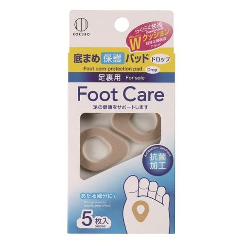 KOKUBO (Kokubo) Kokubo Industries Foot Care Blister Protection Pads (Drop), 5 Pads, C-780