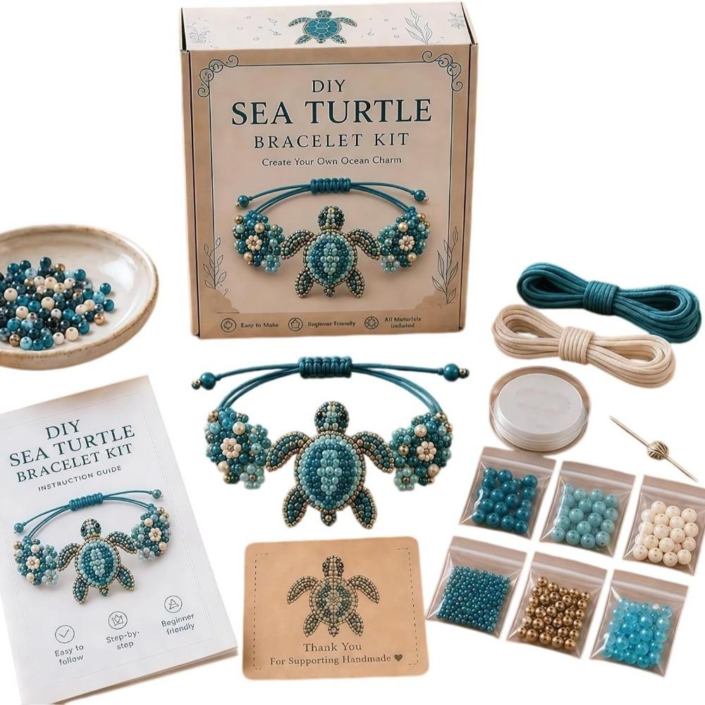 Hummingbird Design Beaded Bracelet Making Kit Full Set Handmade Bracelet Craft Set  Gift Giving