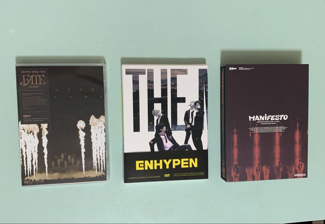 

[USED] ENHYPEN manifesto fate dfesta DVD first edition