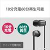 Sony Wireless Earphones WI-C310: Bluetooth Compatibleup To 15 Hours of Continuous Playbackwith Microphone, Flat Cable Adopted, 2019 Model, Black WI-C3