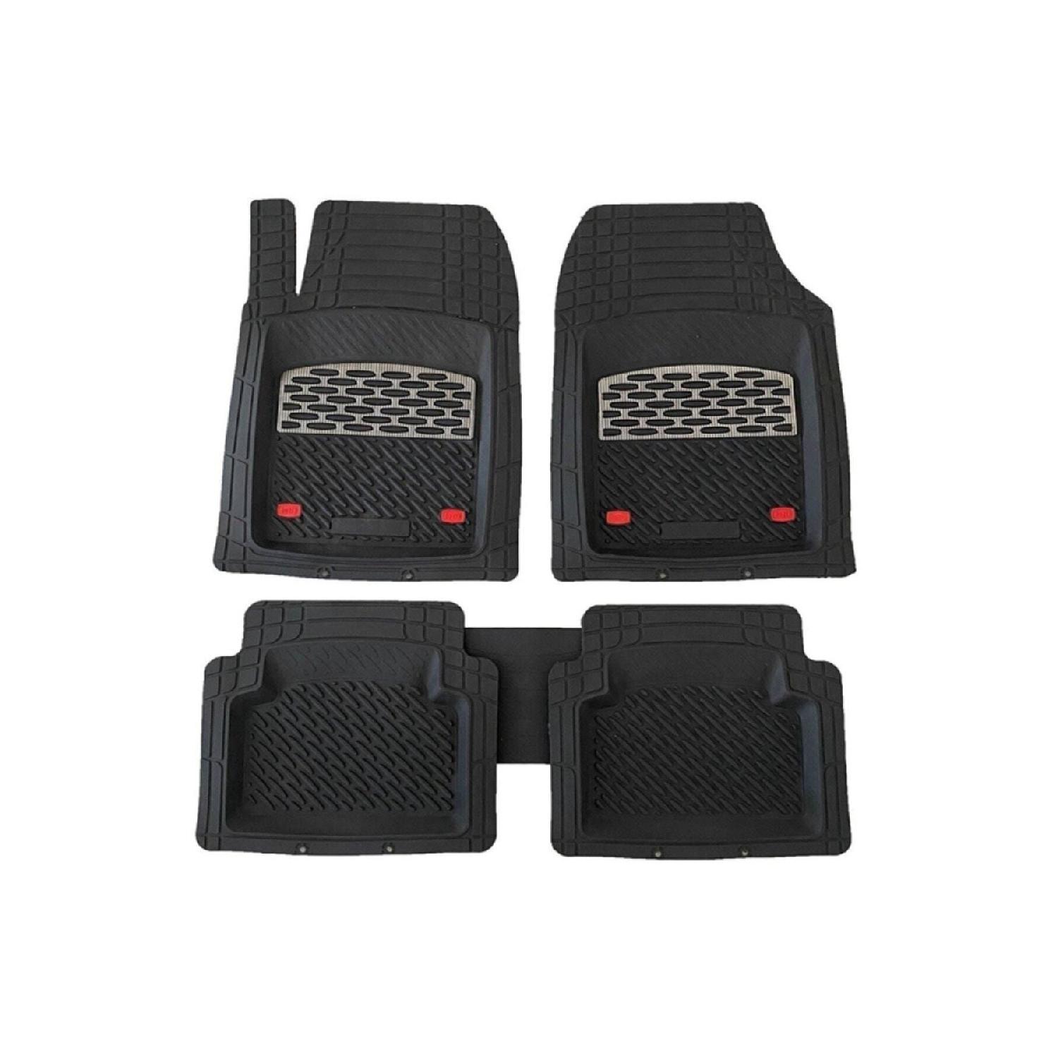 

Fiat Palio 2006 2012 Совместимый универсальный напольный коврик с глубоким краем бассейна, хромированный карбон