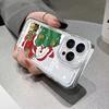 Soft Clear Phone Case For iPhone 17 16 11 12 13 14 15 Pro Max XS XR X 7 8  Cute Cartoon Santa Claus Elk Snowman Christmas Cover