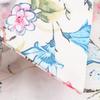 2025 Spring Women's Versatile Printed Silk Satin Lapel Shirt