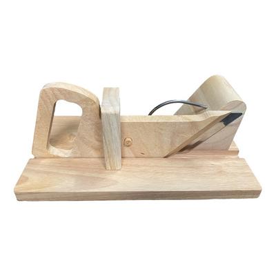 Ham Cutter Stainless Steel Sausage Slicer Wooden Handle Fruit Vegetable Food Cutter Multi-purpose Kitchen Gadget