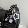 Vibrant Five Point Keychain Charm Easy Clip Feature Sturdy Alloy Keyring Accessory For Convenient Portability