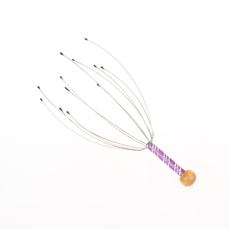 1Pcs Rubbing Scalp Relaxation Relief Body Massager Octopus Head Massager Scratcher Relieves Tension Health Care Tools