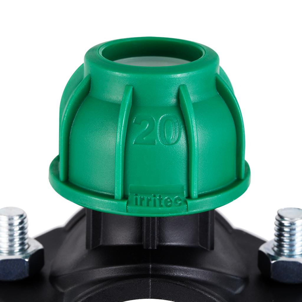 PVC/PP Saddle Clamp 20/25/32/40/50/63/75mm Garden Agricultural Irrigation Pipe PE Quick Connector 3-way Lock Nut Plastic Reducer