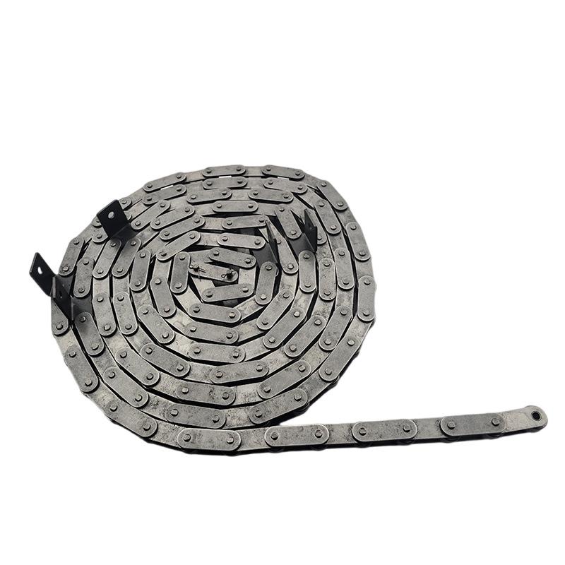 Single-Sided Large Pitch Stainless Steel Transmission Chain with Ears and Double Pitch Carbon Steel Roller