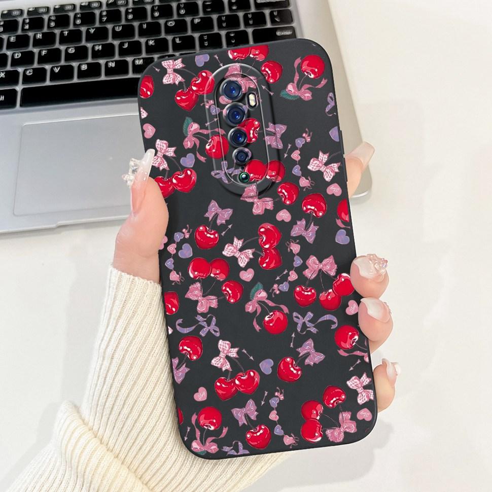 For Oppo Reno 2 2F Case Cute Rabbit Painted Cover Soft Silicone TPU Phone Cases For Oppo Reno2 F Reno 2F Back Cover Funda