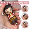 2025 Funny Nezha 2 Change Face  ,4 Types,Movie Character Model,Bag Pendants,Decor Figurines,Friends Gifts