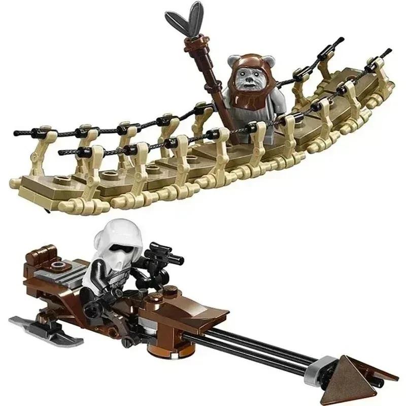 ÎN STOC 1990 BUC Set de Cuburi de Construit Sat Tribul Pădurii Jucării Cărămizi Aventură Spațială pentru Copii Compatibil cu Modelul 10236