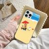 Popular Character Cut D-Dinotaeng Phone Case For iPhone 11 12 13 14 15 16 17 Plus Pro Max Satin Laser Glossy Cover