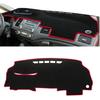 Red Line Car Dash Cover Mat Anti-Slip Dashboard Protective Cover Pad for Honda Civic Car Interior Pad 2006 2007 2008 2009 2010 2011