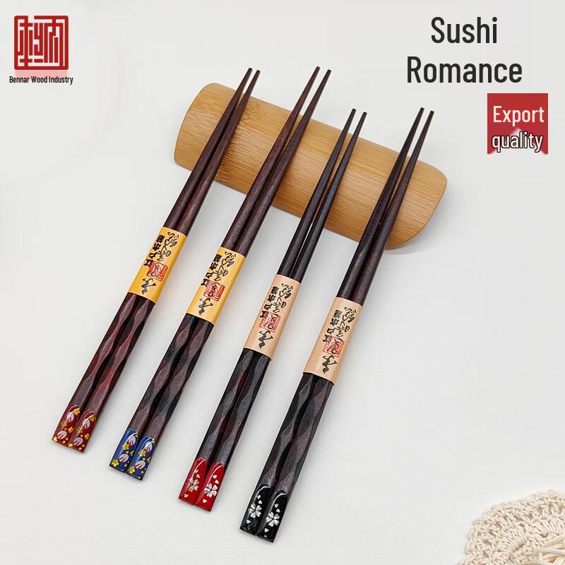 Baixinsi Japanese Chopsticks 2-Pair Gift Set
