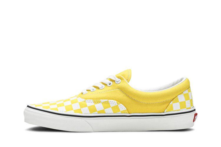 Men's Sneakers Vans Era 'Checkerboard Vibrant Yellow'