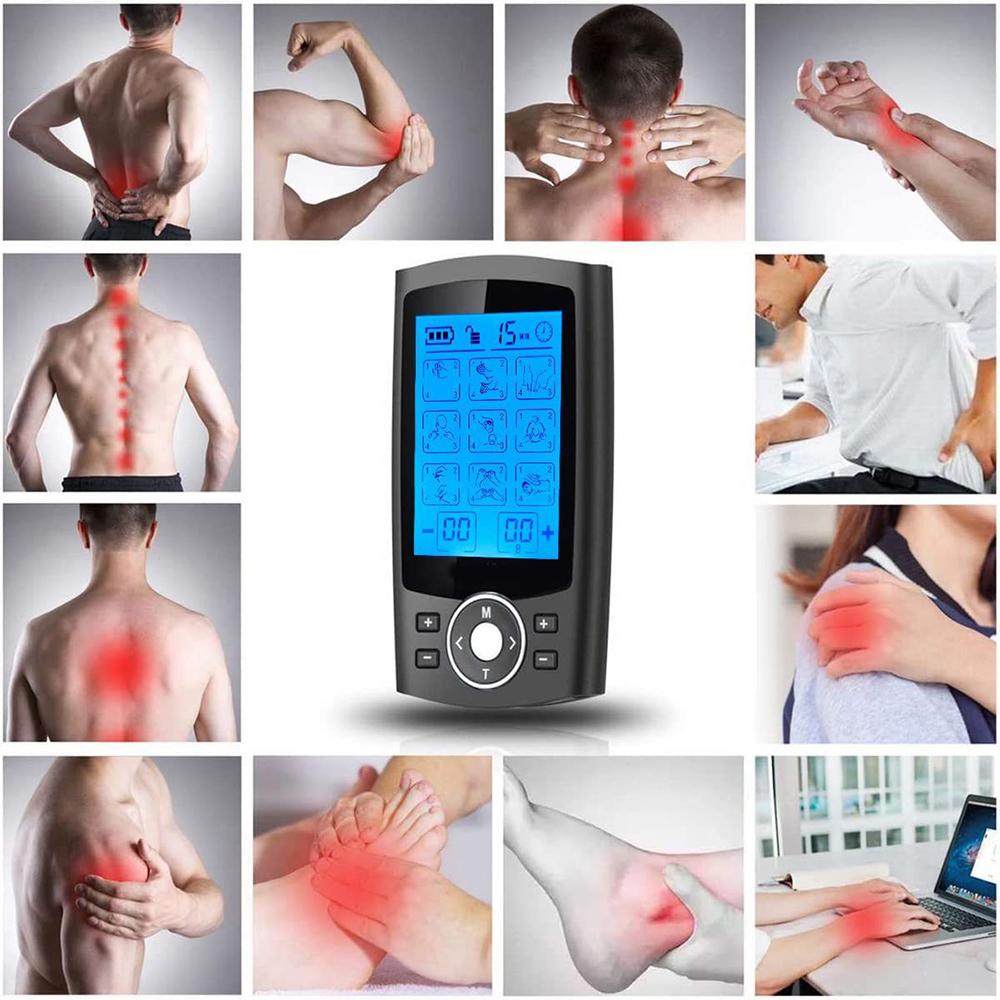 TENS EMS Muscle Stimulator Electric Pulse Body Massager For Pain Relief Relaxation Treatments TENS Unit Machine With 36 Modes