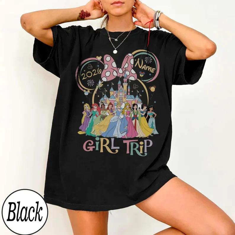 Princess Cinderella Rapunzel Belle Snow White Princess T Shirt Unisex S