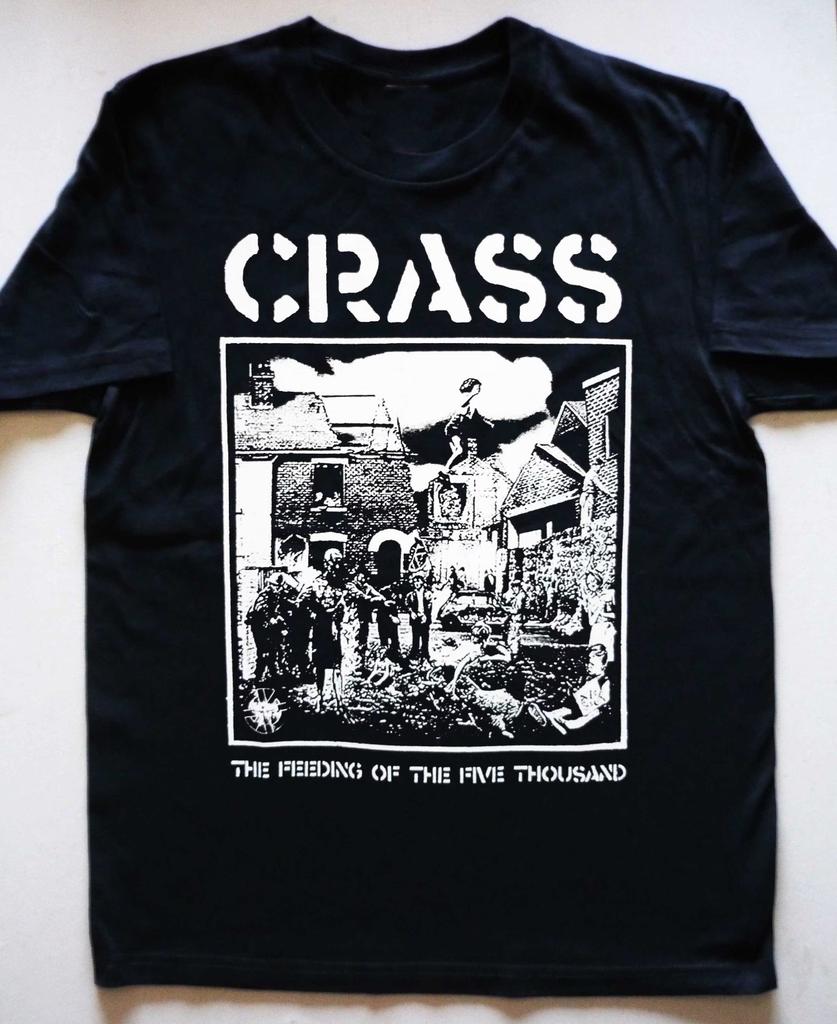 NEW CRASS the Feeding Short Sleeve Black Size S to 5XL T-Shirt