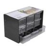 Boîte de Rangement pour Bijoux Mini Armoires à Débris Treillis Portable Petit Tiroir Grille de Tri Fournitures de Bureau de Bureau Couleur Aléatoire 1 pièce