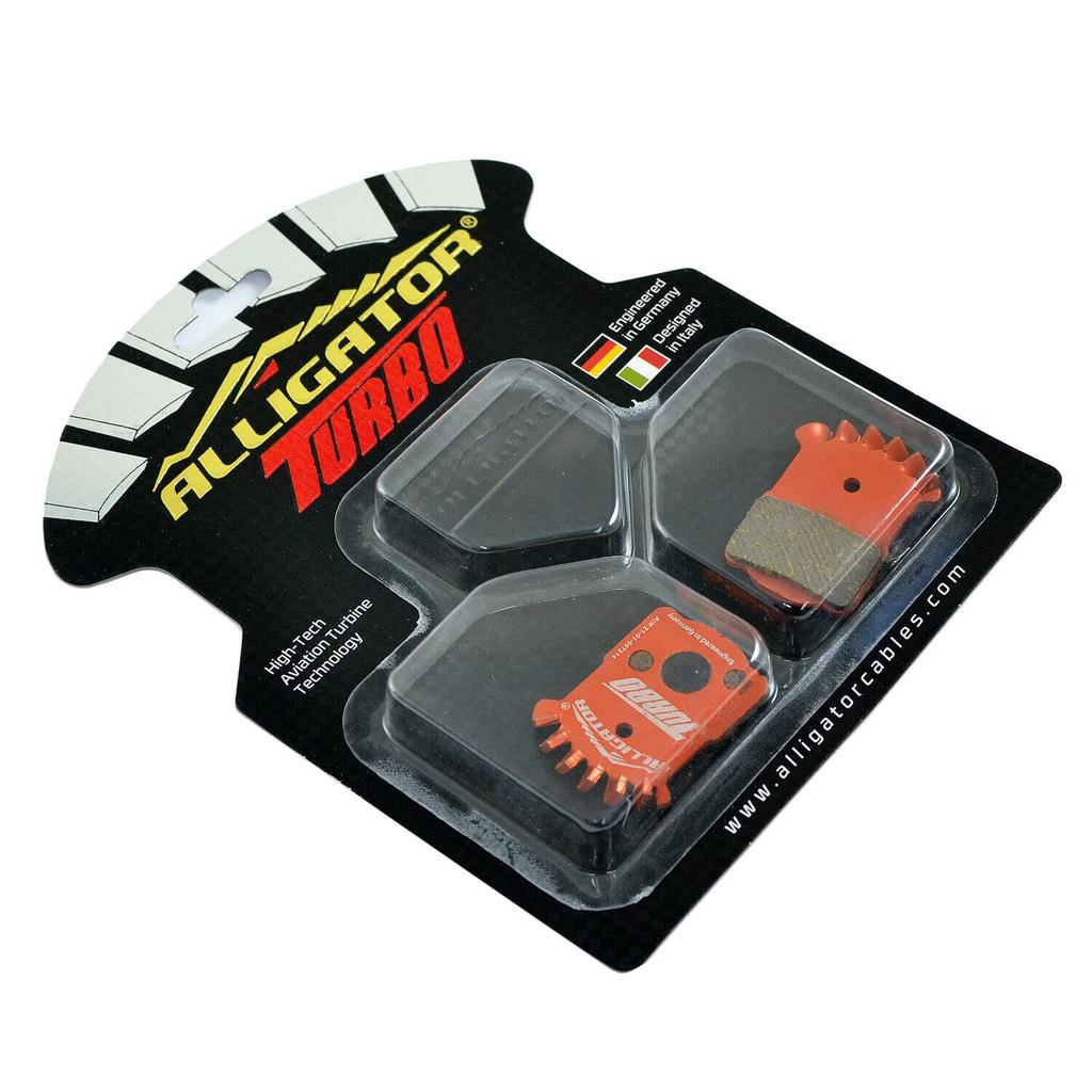 Alligator Turbo Disc Brake Pads For MAGURA 2 AR2435 MT2/MT4/MT6/MT8/MT4E, Pack,