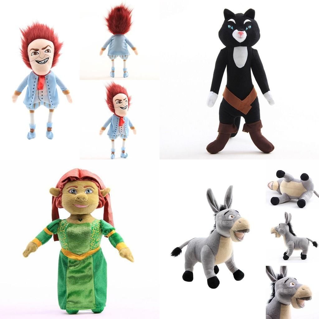 Prinzessin Fiona und Monster Shrek Plüschtier für Kleinkinder