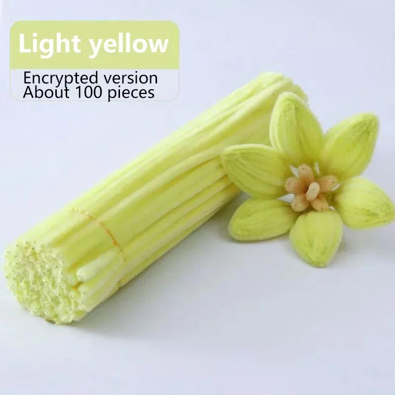 

Зроби сам Ручна робота Плюшеві смужки 100 шт. Синельні стебла Смужки Дріт для скручування Ковадло Дріт Ремесло Трубка Дитяча плюшева паличка Синельні палички