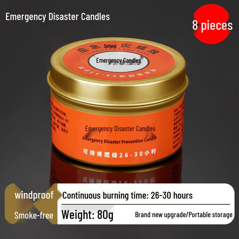 Emergency Disaster Preparedness Candles