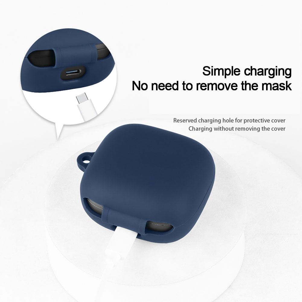 Soft Silicone Cases for Ear Fun Air Pro 4i-TW230 Protective Bluetooth Wireless Earphone Cover simple Solid Color Protect Cover