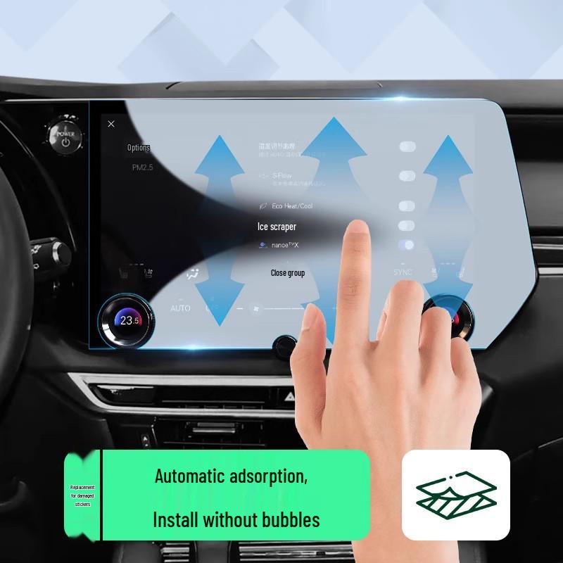 Lexus RX350 Zentrales Bedienfeld Displayschutzfolie für Navigation/500H Verbesserungen