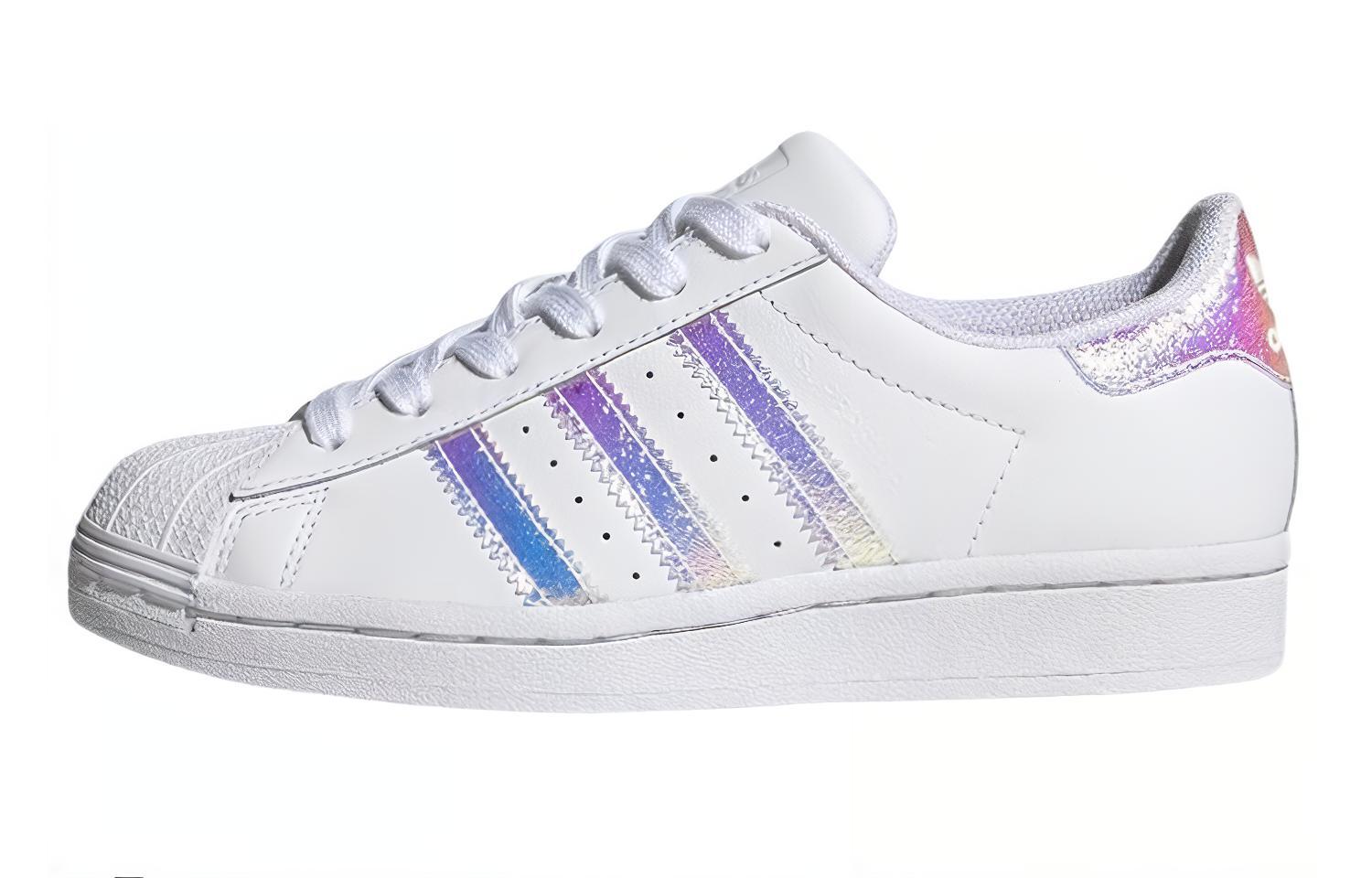 Adidas Superstar Cloud White Iridescent Youth FV3139 36.5