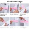Bathroom Gadgets Toilet Lid Lifter Handle, Durable Silicone Seat Lifte, Adjustable Universal Fit Easy to Install Lifter, for Sanitary Travel
