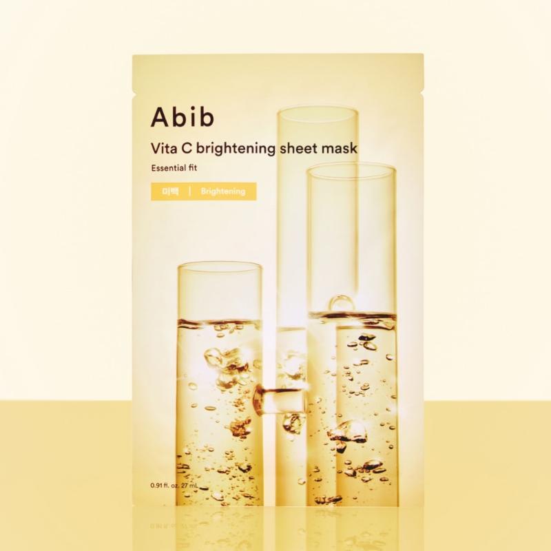 ABIB Vita C Brightening Sheet Mask Essential Fit 27ml