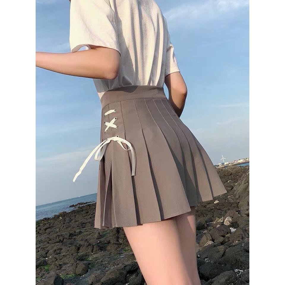 Spring Summer Shorts Skirt Women High Waist Sexy Mini Skirts for Girls School Short Pleated Kawaii Japanese Skirt