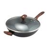 34cm refined iron rust-proof wok
