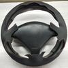 Ručně šitý potah volantu z mikrovláknové kůže pro Peugeot 307