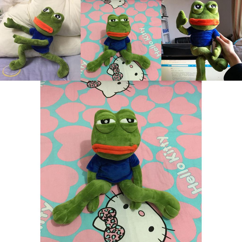 Creative Pepe Sad Frog The Frpg Wire Stuffed Animal Gift Plush Toy With Premium Quality