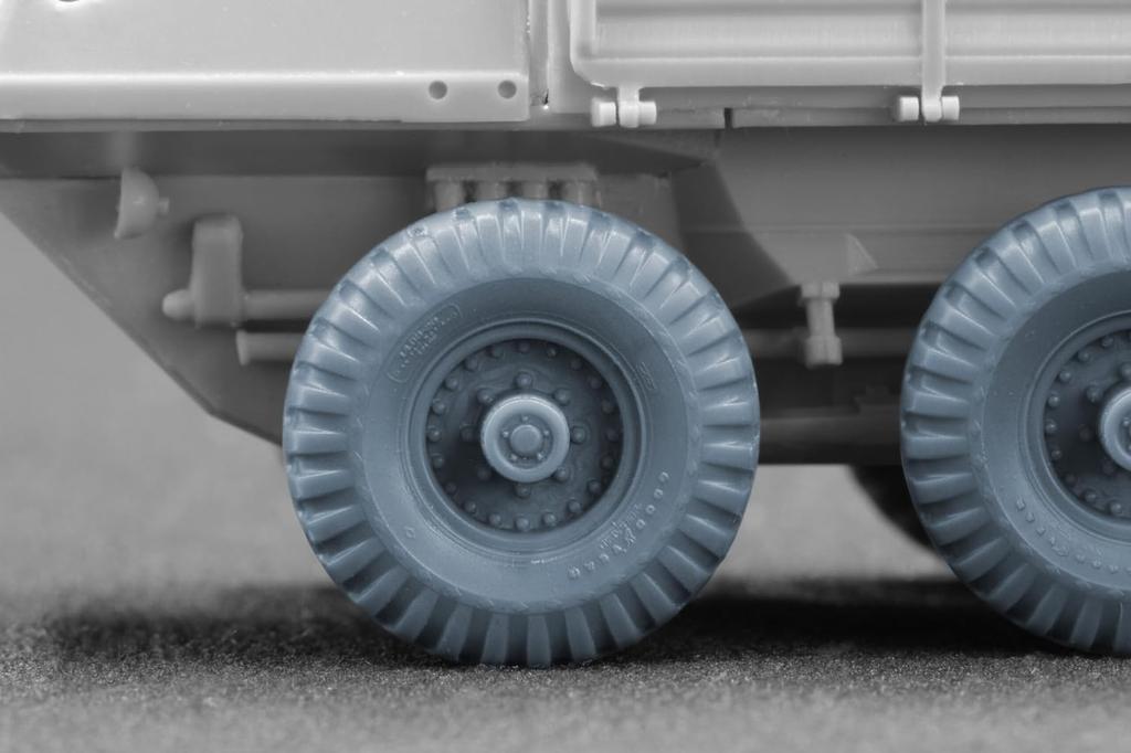 Alvis FV622 Stalwart Wheel Set for Ace Model Parts SCXWM72004 Scale-X 1/72 Mk.2 (7 Wheels) Kits, (Military Vehicles)