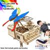 3D Wooden Puzzle Music Box Piano Model Kit DIY Assembly Musical Instrument Building Kits Home Decor Crafts Gift for Adults Kids